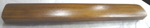 木製ｽﾘ漆くりぬき18cm箸＆箸箱セット